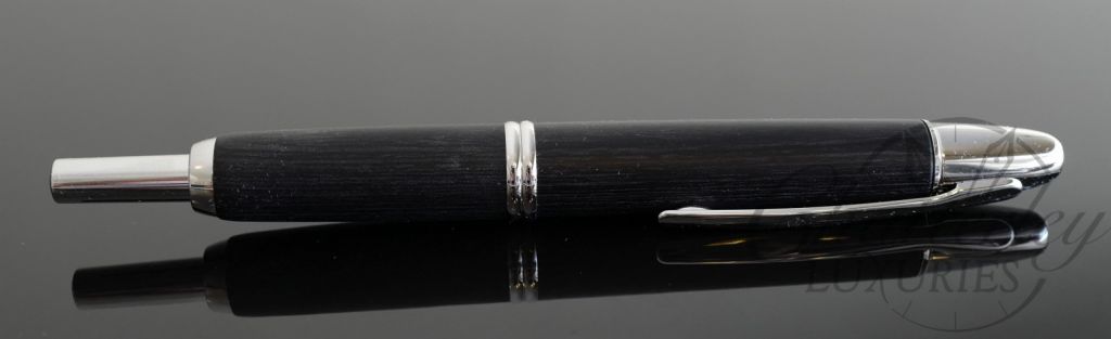 Namiki by Pilot Vanishing Point Collection - Black Bamboo Fountain Pen - Image 2