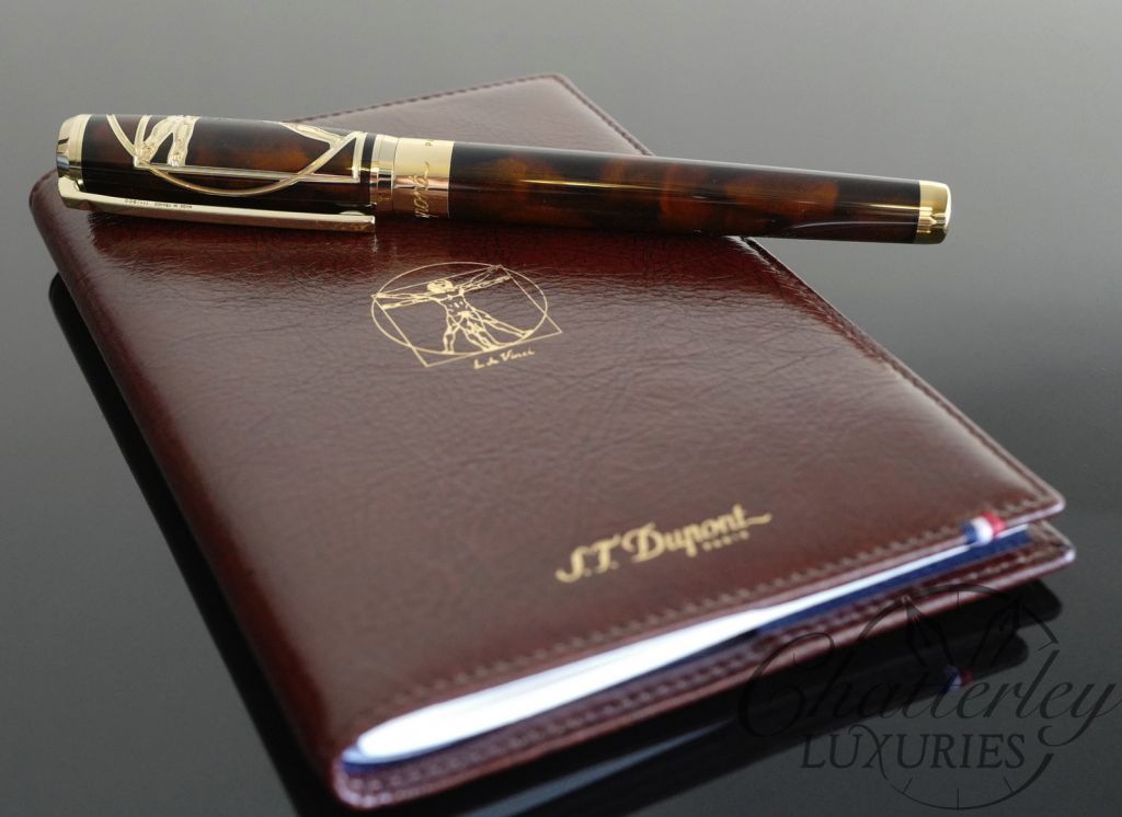 S.T. Dupont Vitruvian Man Limited Edition Writing pad