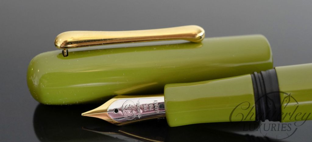 Taccia Limited Edition Horizon- Bamboo Green Fountain Pen