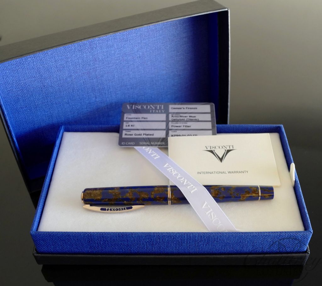 Visconti Caesar's Firenze Limited Edition Celluloid Fountain Pen - Image 6