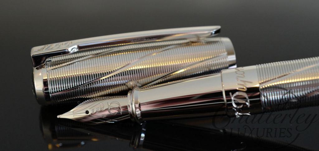 ST Dupont James Bond Spectre Limited Edition Fountain Pen - Palladium