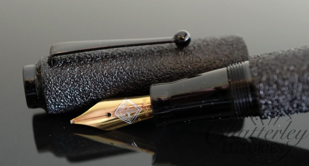 AP Limited Editions "The Apprentice" Urushi Ishiji Black Fountain Pen