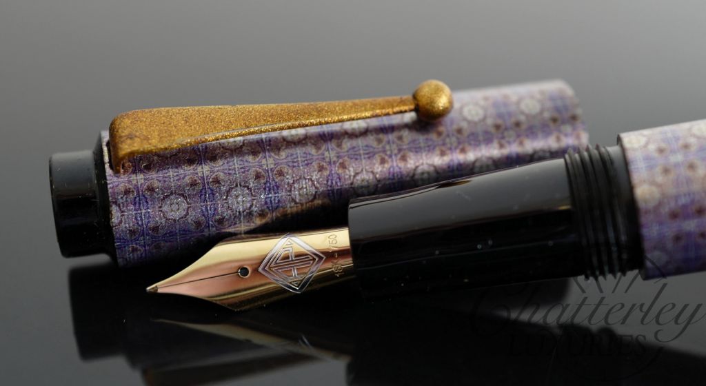 AP Limited Editions "The Apprentice" Sakura Lacquer Art The Mosaics Fountain Pen