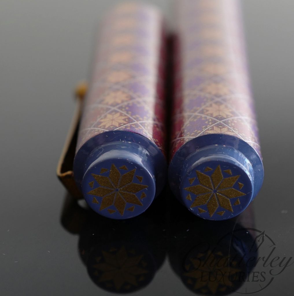 AP Limited Editions "The Apprentice" Sakura Lacquer Art The Mosaics Fountain Pen - Image 3