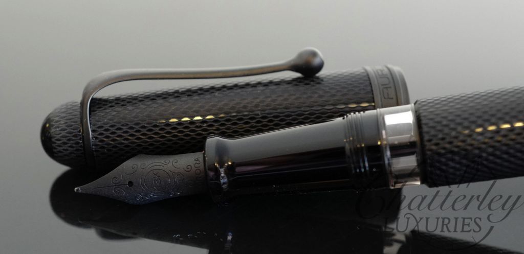 Aurora 88 Guilloche Black Mamba Limited Edition Fountain Pen