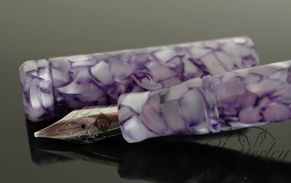 Franklin Christoph Model 20 in lavender pearl Fountain Pen