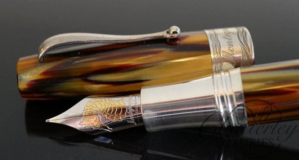 Montegrappa Extra 1930 Colori Del Mare "Sea Turtle" Limited Edition Fountain Pen