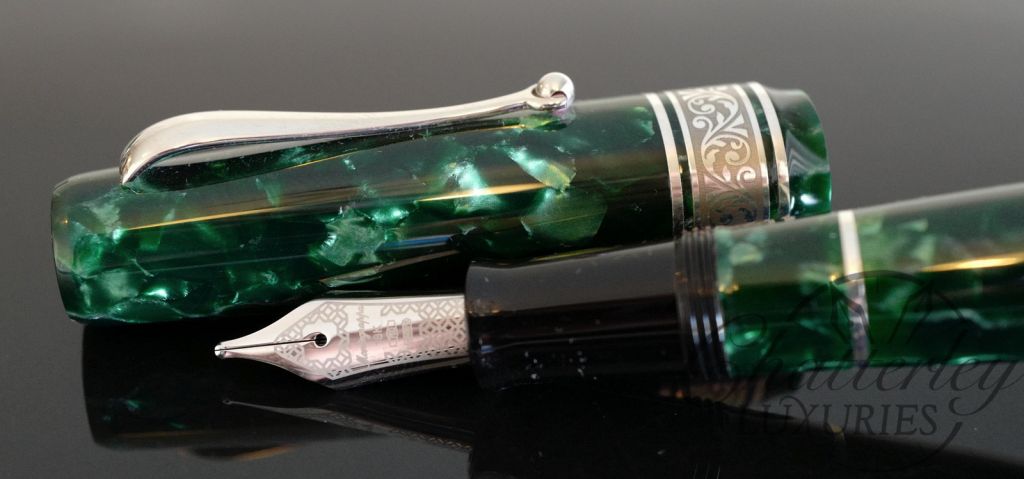 Montegrappa Ammiraglio 1939 Malachite Limited Edition Fountain