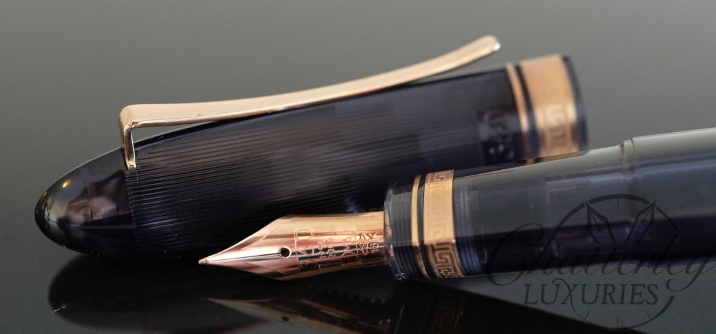 Omas 360 Fountain Pen Vintage Limited Edition Transparent Blue