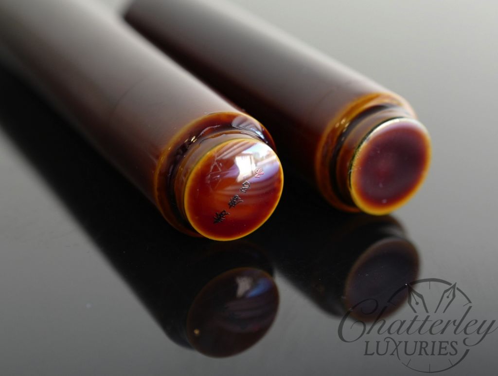 AP Limited Editions "The Apprentice" Urushi Tame Nuri Yellow Connoisseur Size Fountain Pen - Image 4