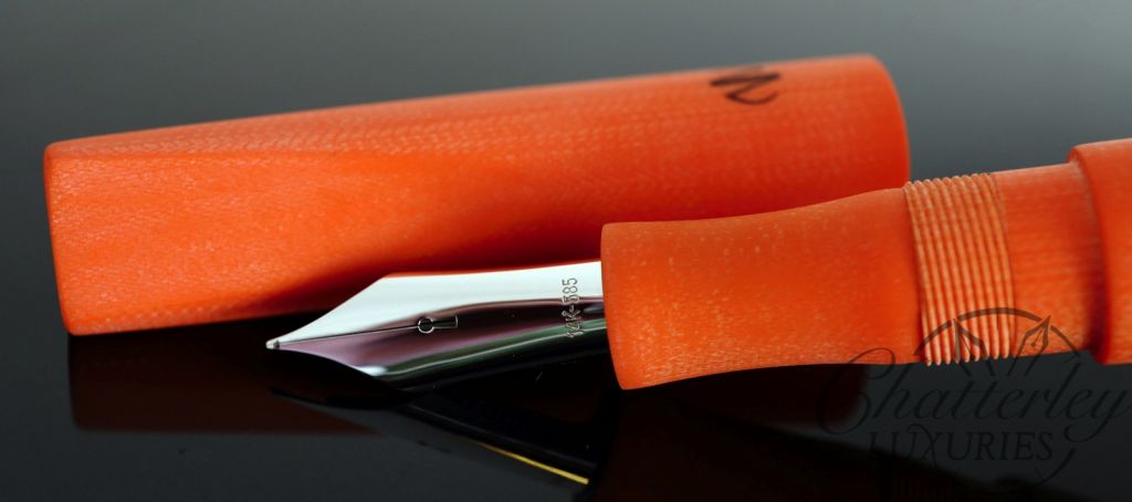 Newton for Chatterley Prospector in G10 All Orange Limited Edition Fountain Pen