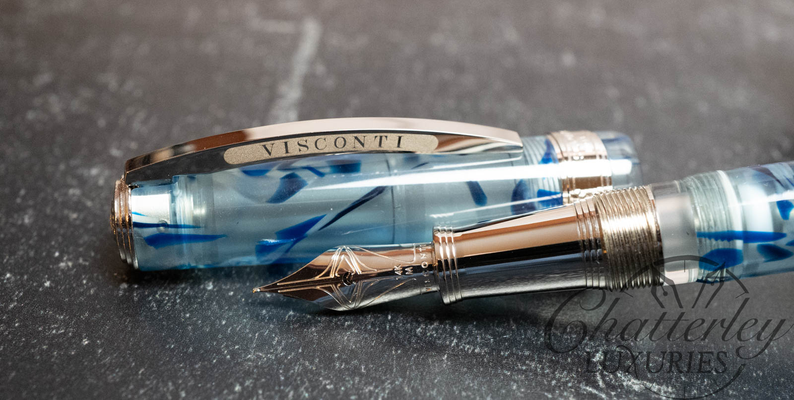 Visconti Ice Blue Limited Edition Demonstrator Fountain Pen