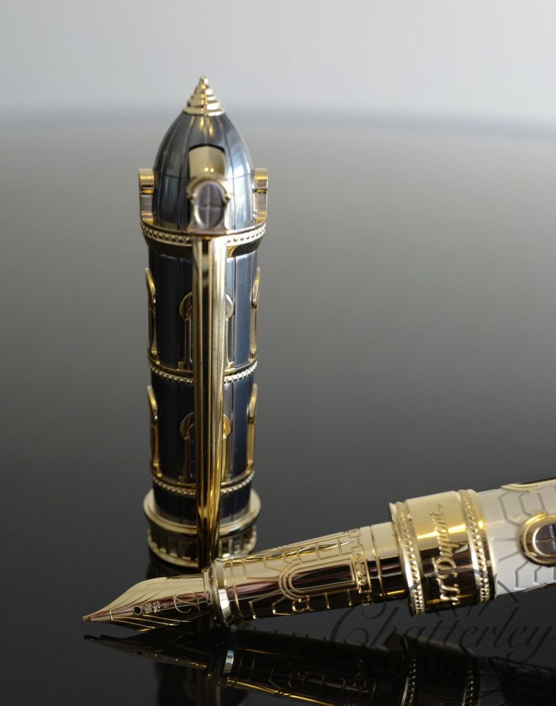 ST Dupont From Paris with Love President Limited Edition Fountain Pen and Rollerball Convertible - Image 10