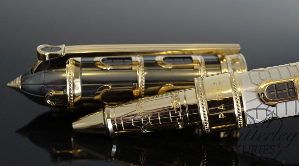 ST Dupont From Paris with Love President Limited Edition Fountain Pen and Rollerball Convertible - Image 9