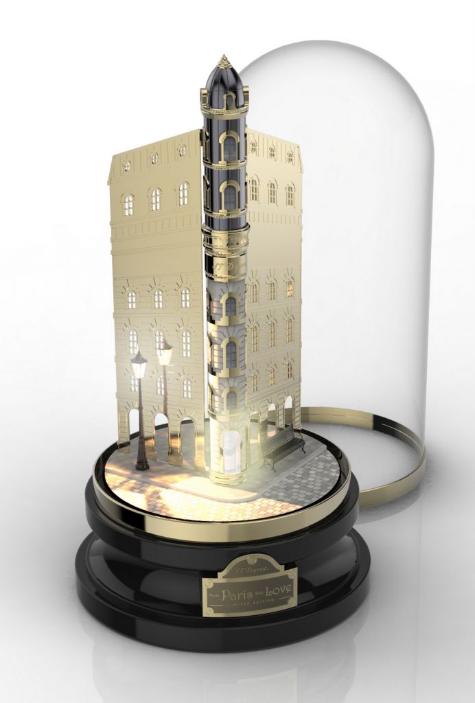ST Dupont From Paris with Love President Limited Edition Fountain Pen and Rollerball Convertible - Image 4