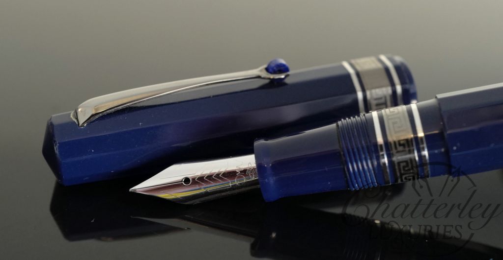 Omas Old Style Arte Italiana Blue Cotton Milord Fountain Pen