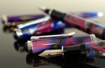 Pelikan Piccadilly Circus (London) Souverän Fountain Pen, Ball Point and Roller Set