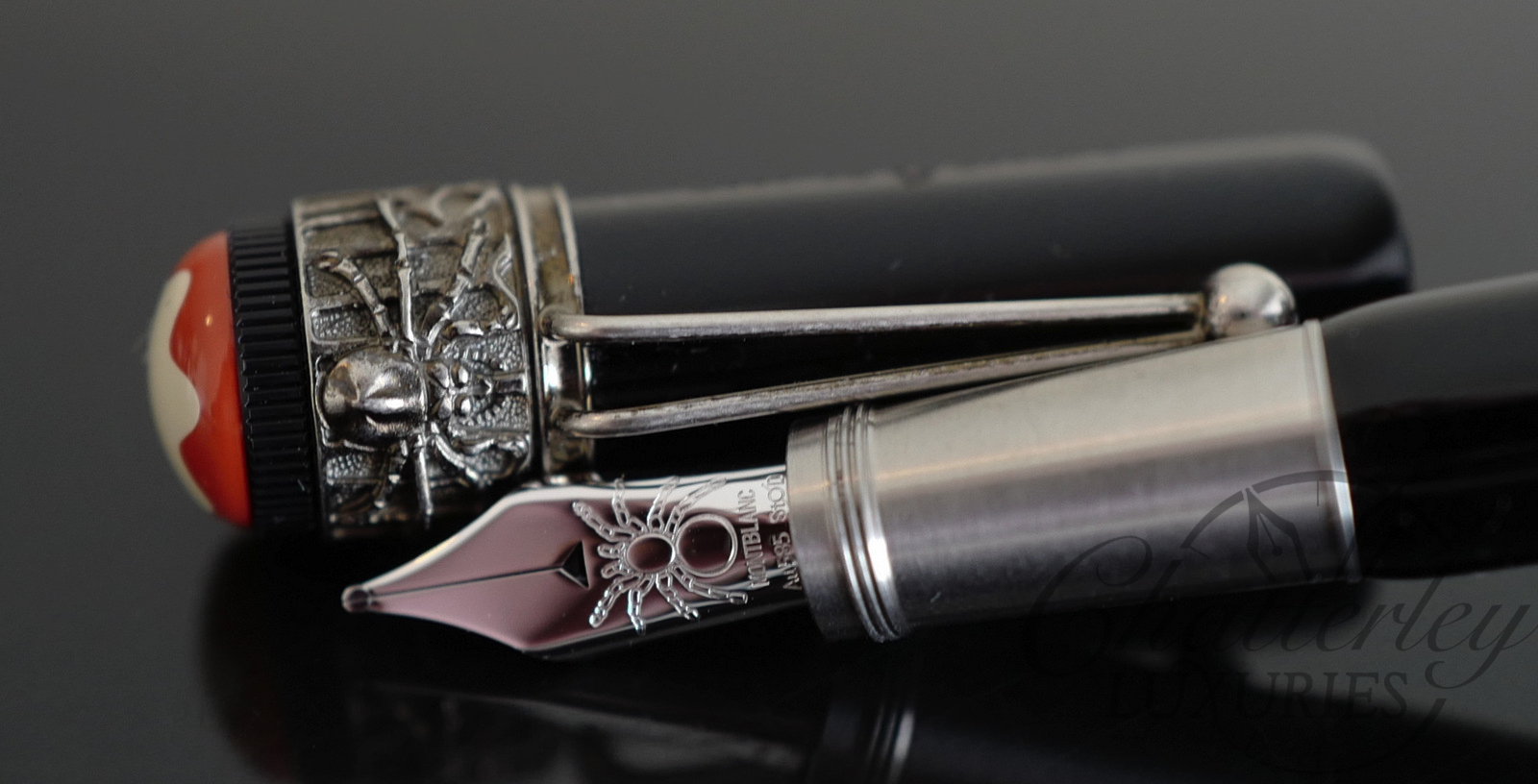 Montblanc Heritage Collection Rouge et Noir Spider Metamorphosis Special Edition Fountain Pen