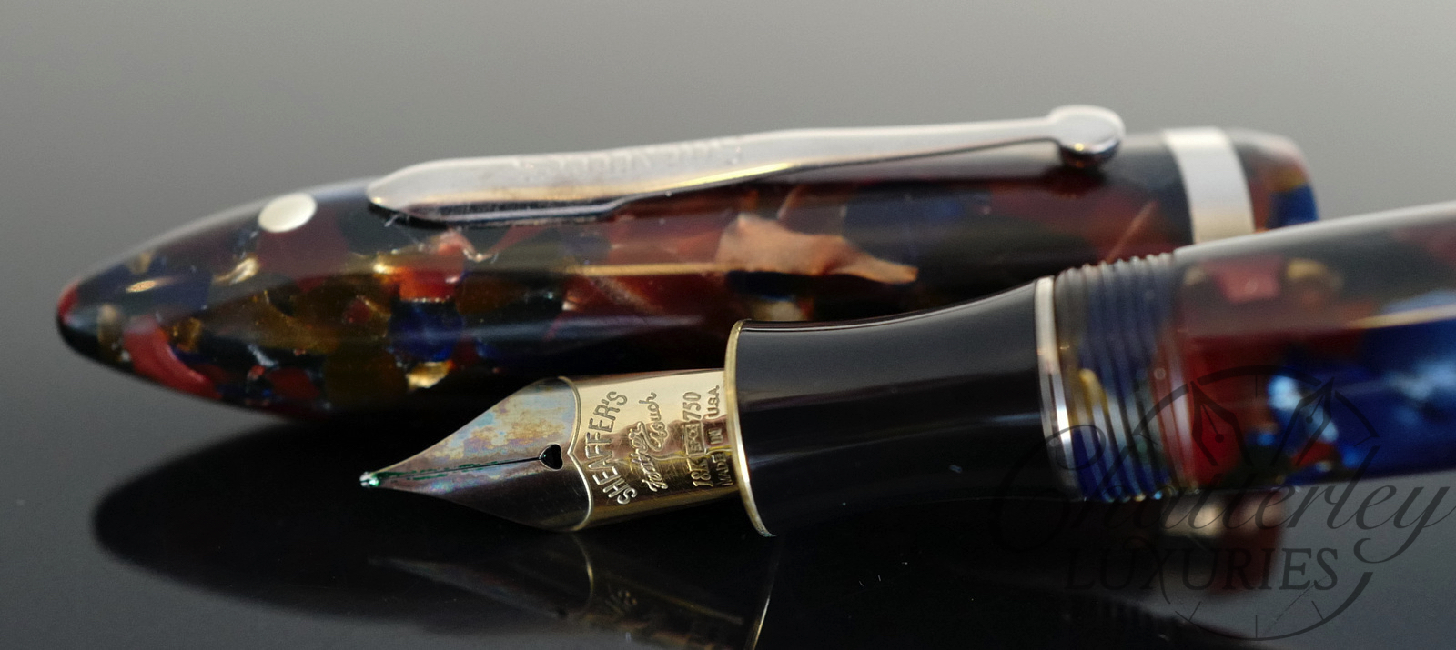 Sheaffer Balance Aspen Silver Trim Fountain Pen