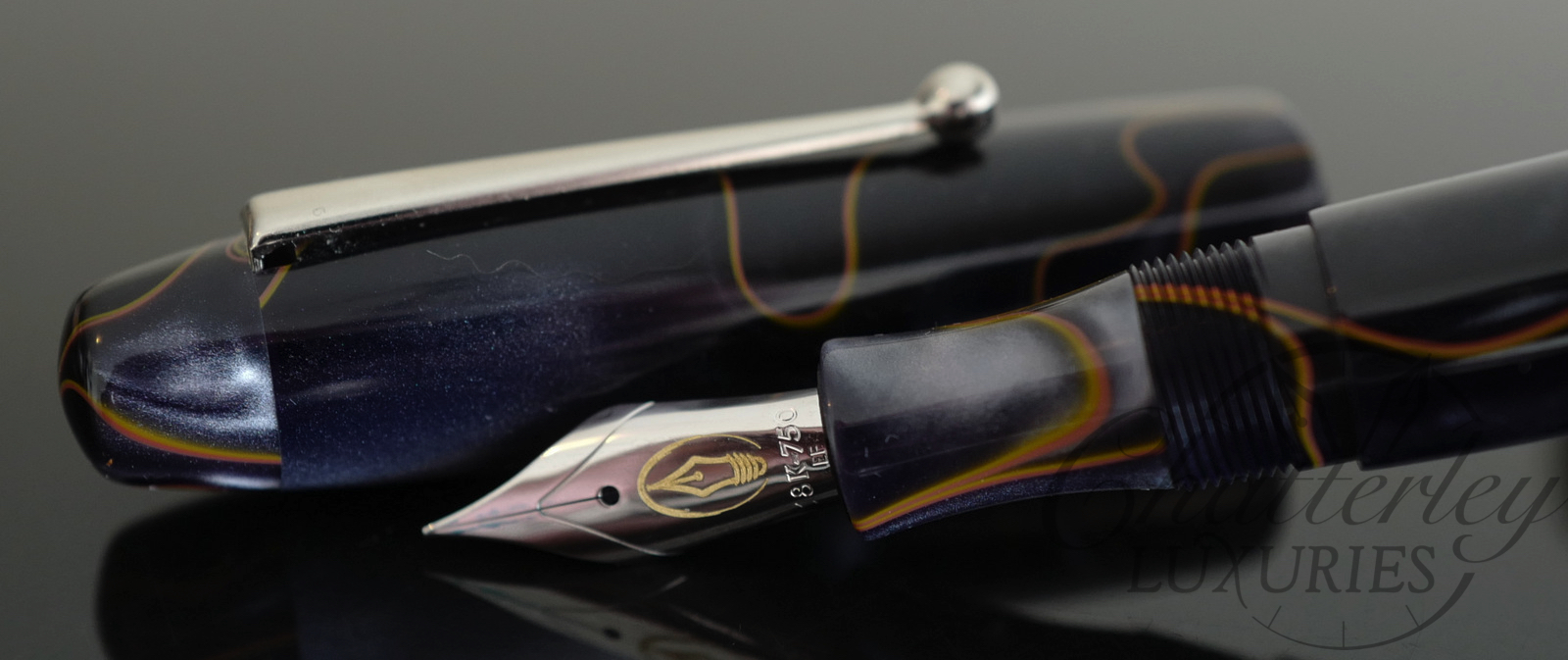 Edison Pens Collier Twilight Embers Fountain Pen