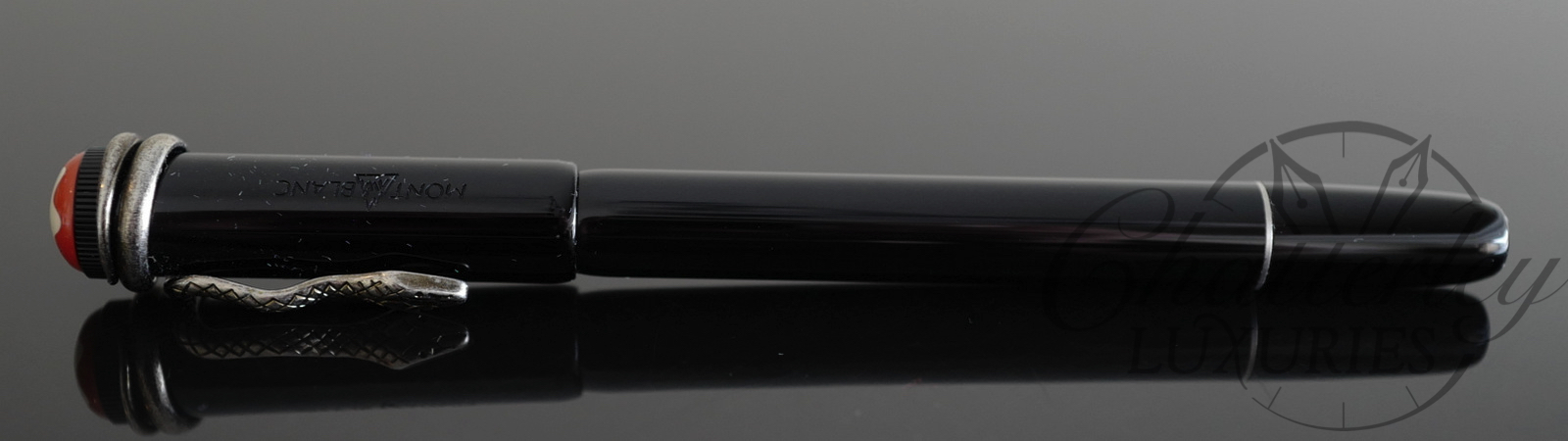 Montblanc Heritage Collection Rouge et Noir Special Edition Black Fountain Pen - Image 2