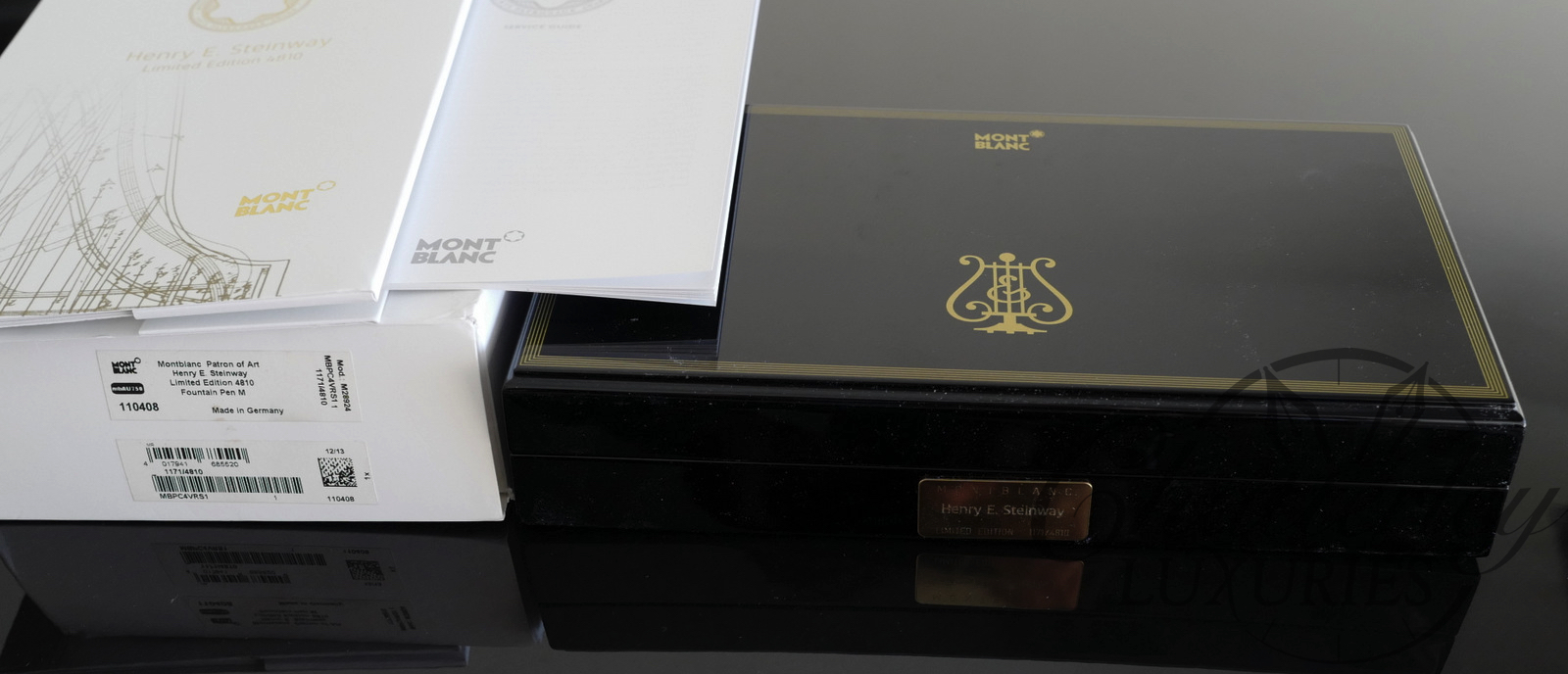 Montblanc Patron of Art Henry E. Steinway Limited Edition 4810 Fountain Pen (SEALED) - Image 2