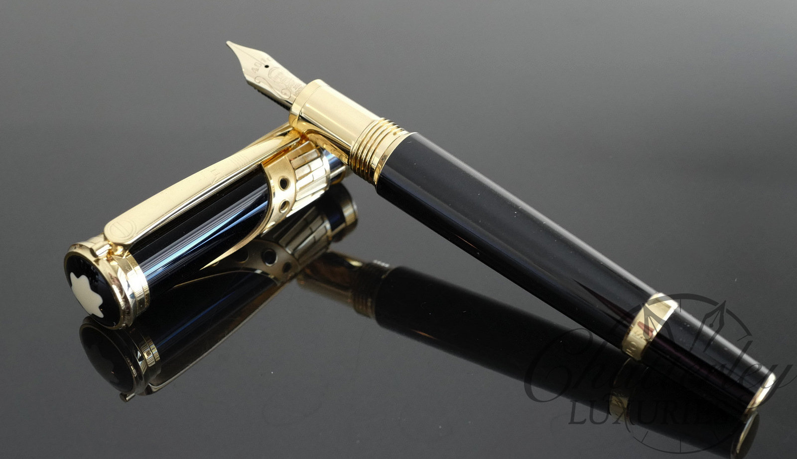 Montblanc Patron of Art Henry E. Steinway Limited Edition 4810 Fountain Pen (SEALED) - Image 4