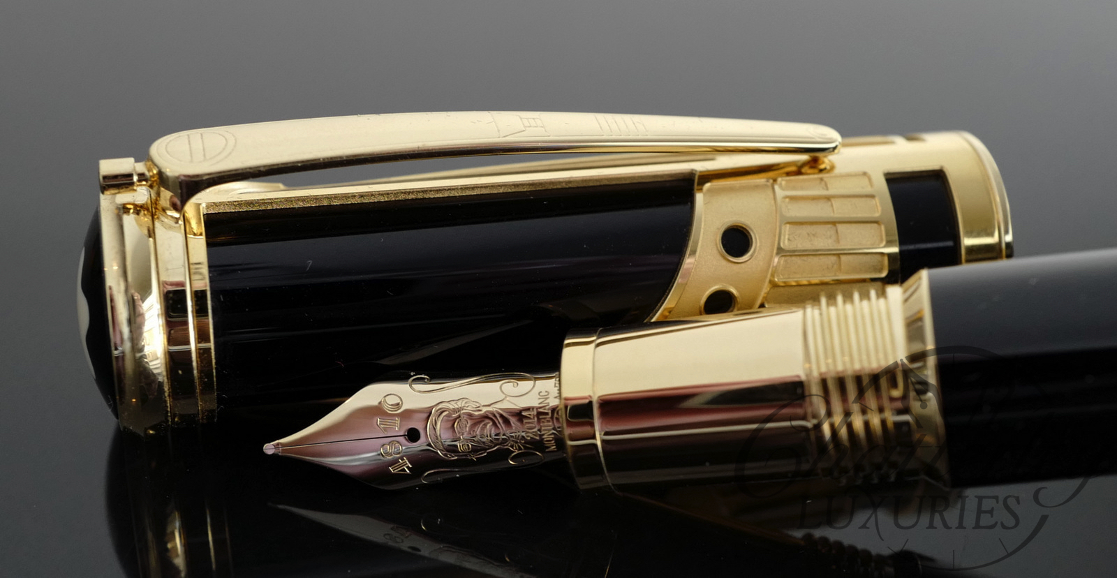 Montblanc Patron of Art Henry E. Steinway Limited Edition 4810 Fountain Pen (SEALED) - Image 3