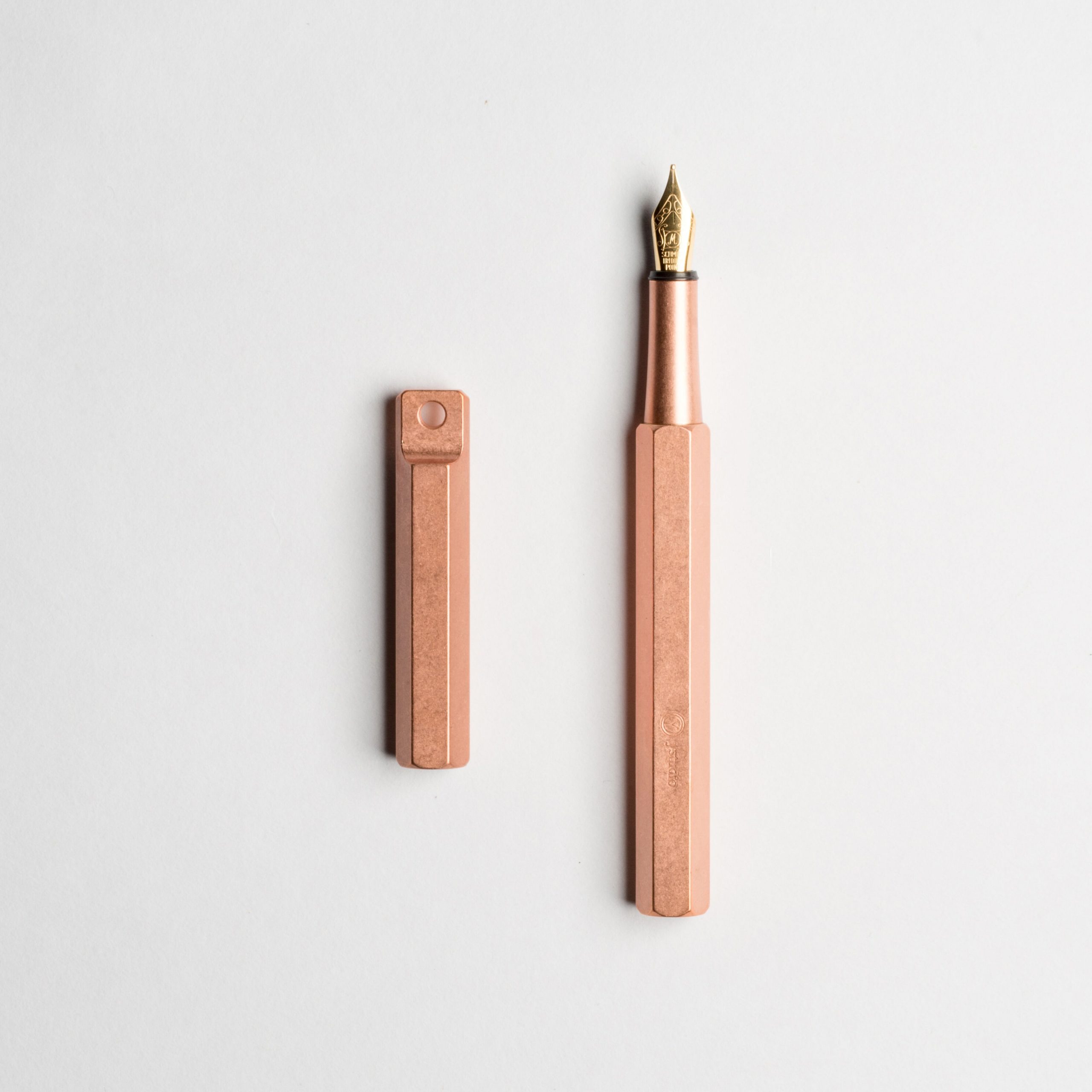 ystudio Classic Copper Portable Fountain Pen