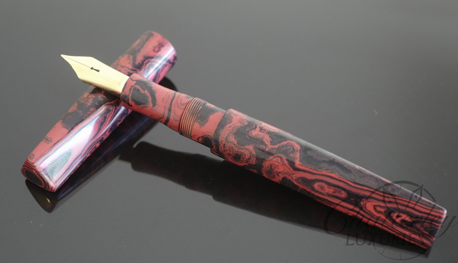 Newton for Chatterley Prospector in Ebonite Fountain Pen - Image 19