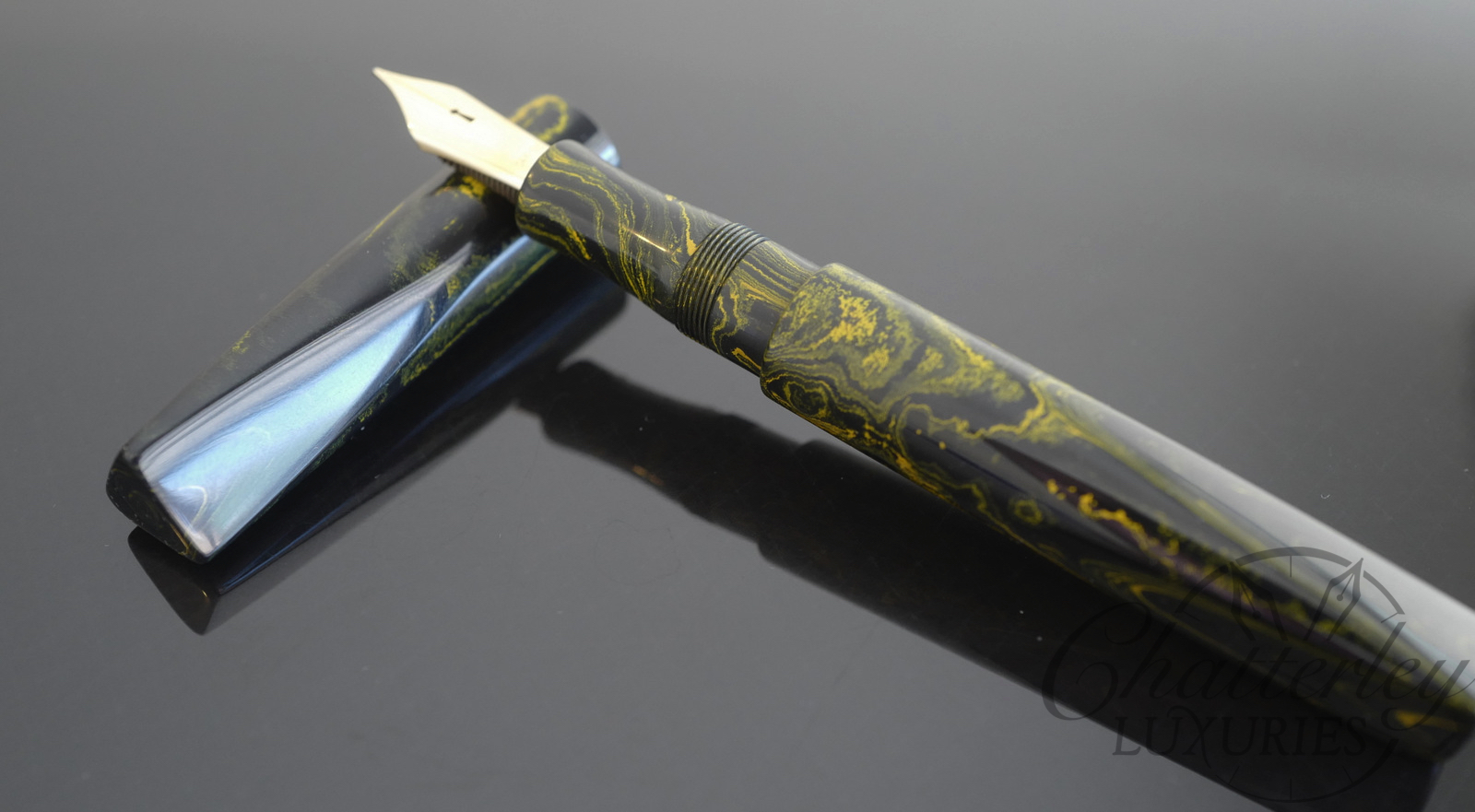 Newton for Chatterley Prospector in Ebonite Fountain Pen - Image 16