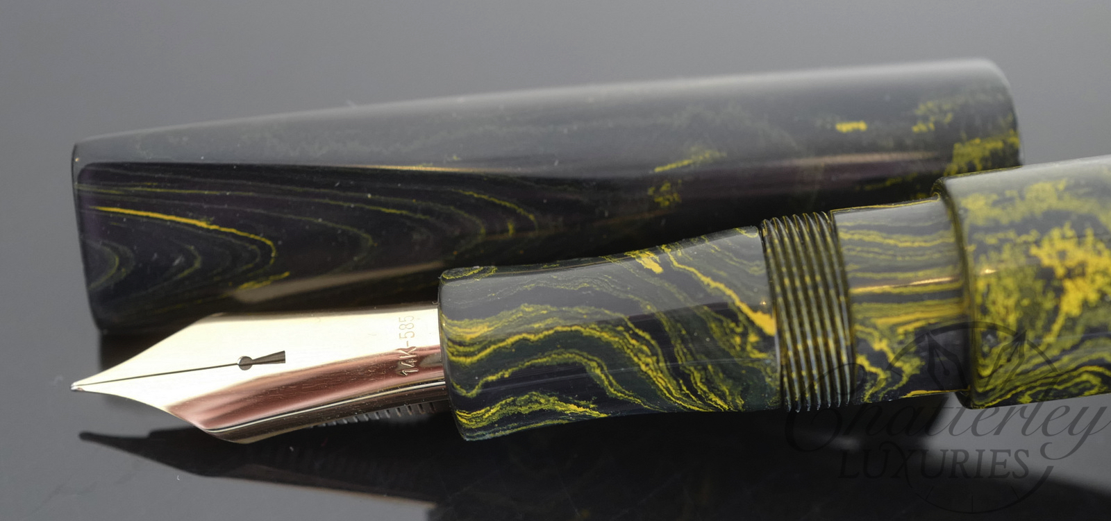 Newton for Chatterley Prospector in Ebonite Fountain Pen - Image 15