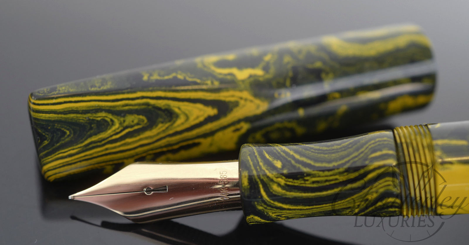 Newton for Chatterley Prospector in Ebonite Fountain Pen - Image 13