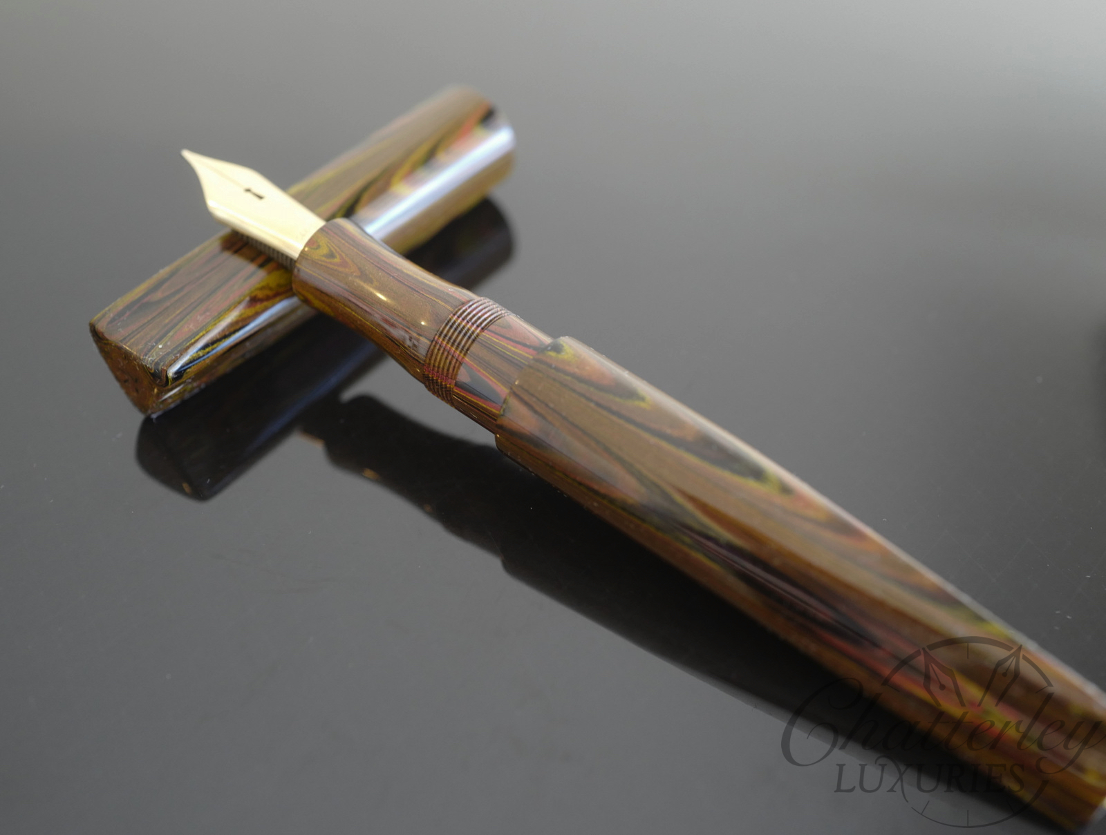 Newton for Chatterley Prospector in Ebonite Fountain Pen - Image 11