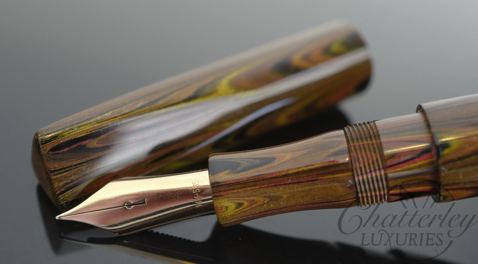 Newton for Chatterley Prospector in Ebonite Fountain Pen - Image 10