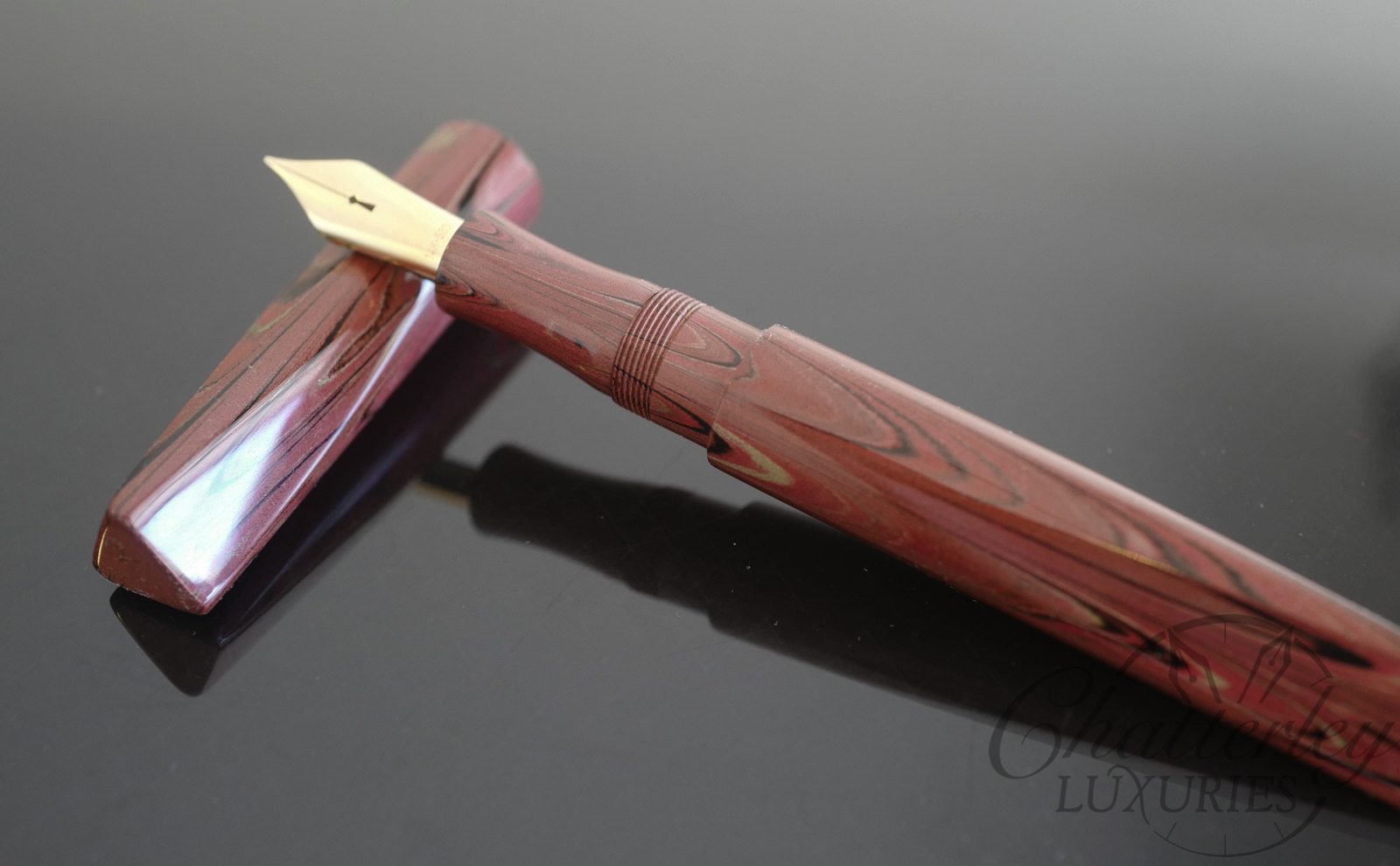 Newton for Chatterley Prospector in Ebonite Fountain Pen - Image 8