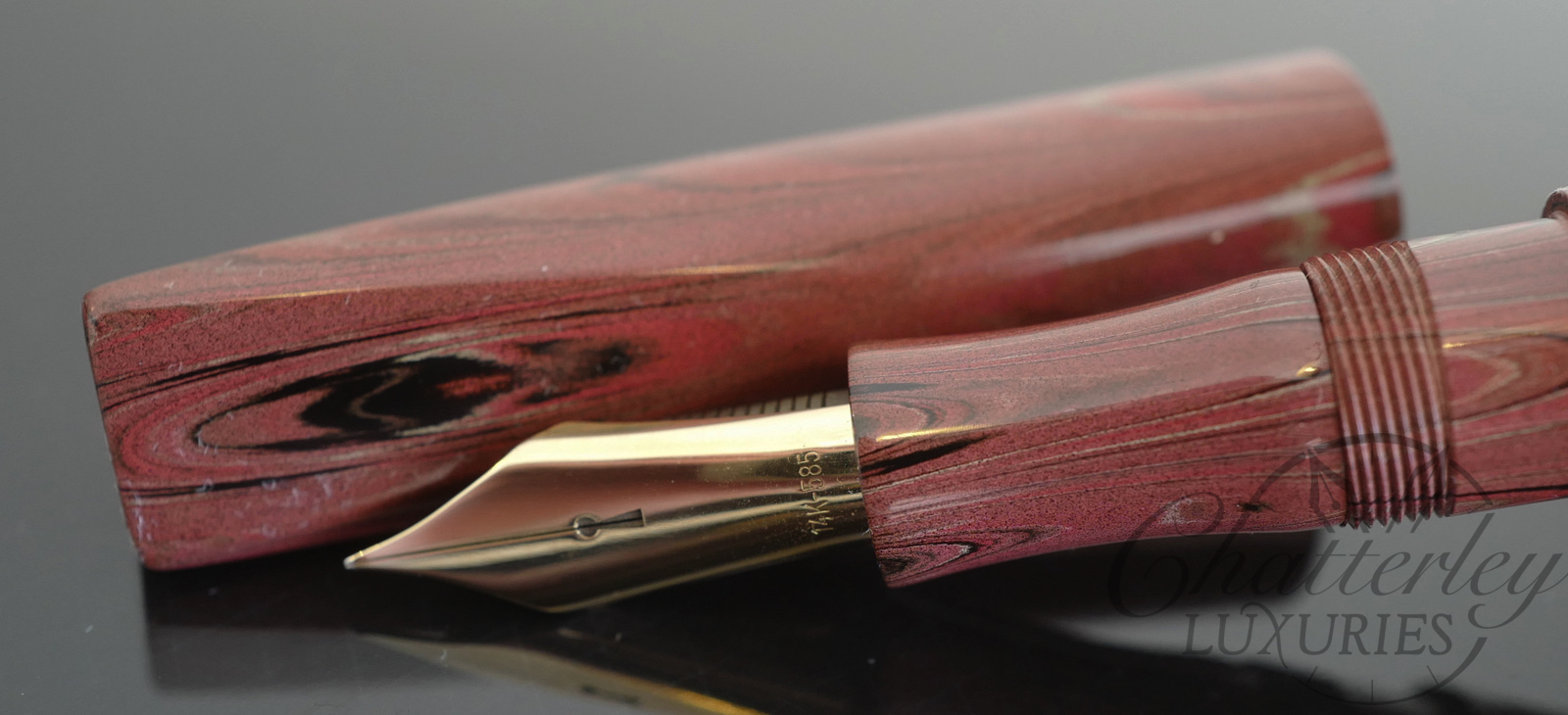 Newton for Chatterley Prospector in Ebonite Fountain Pen - Image 7