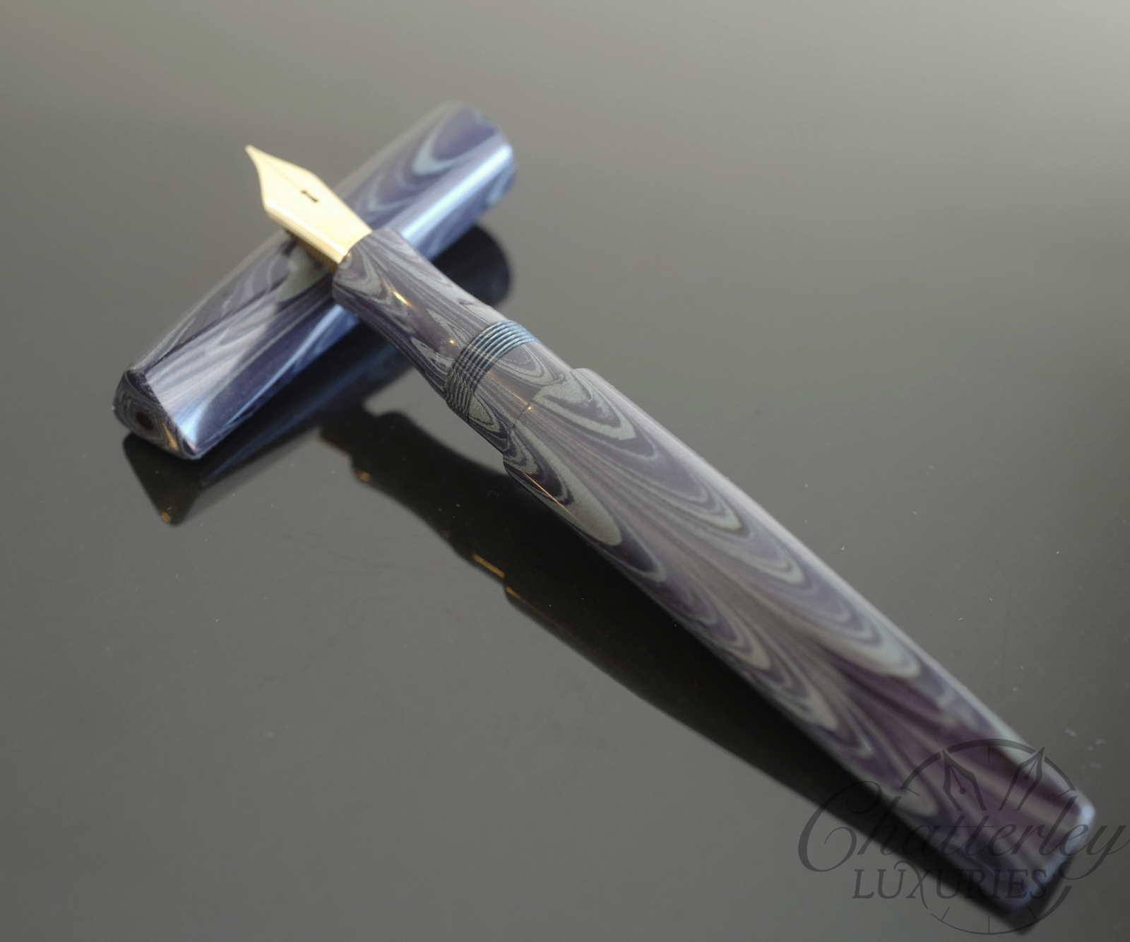 Newton for Chatterley Prospector in Ebonite Fountain Pen - Image 5