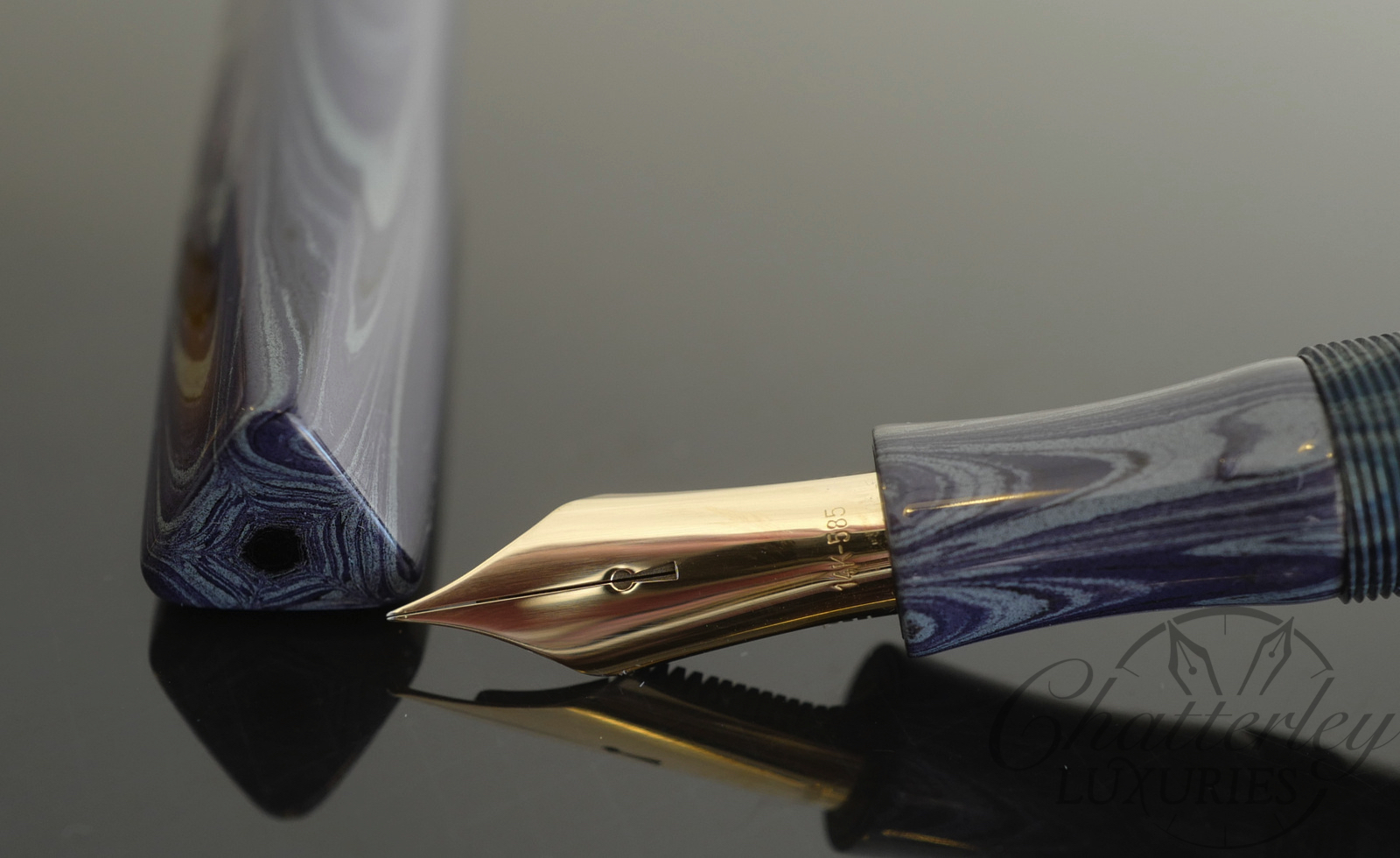Newton for Chatterley Prospector in Ebonite Fountain Pen - Image 3