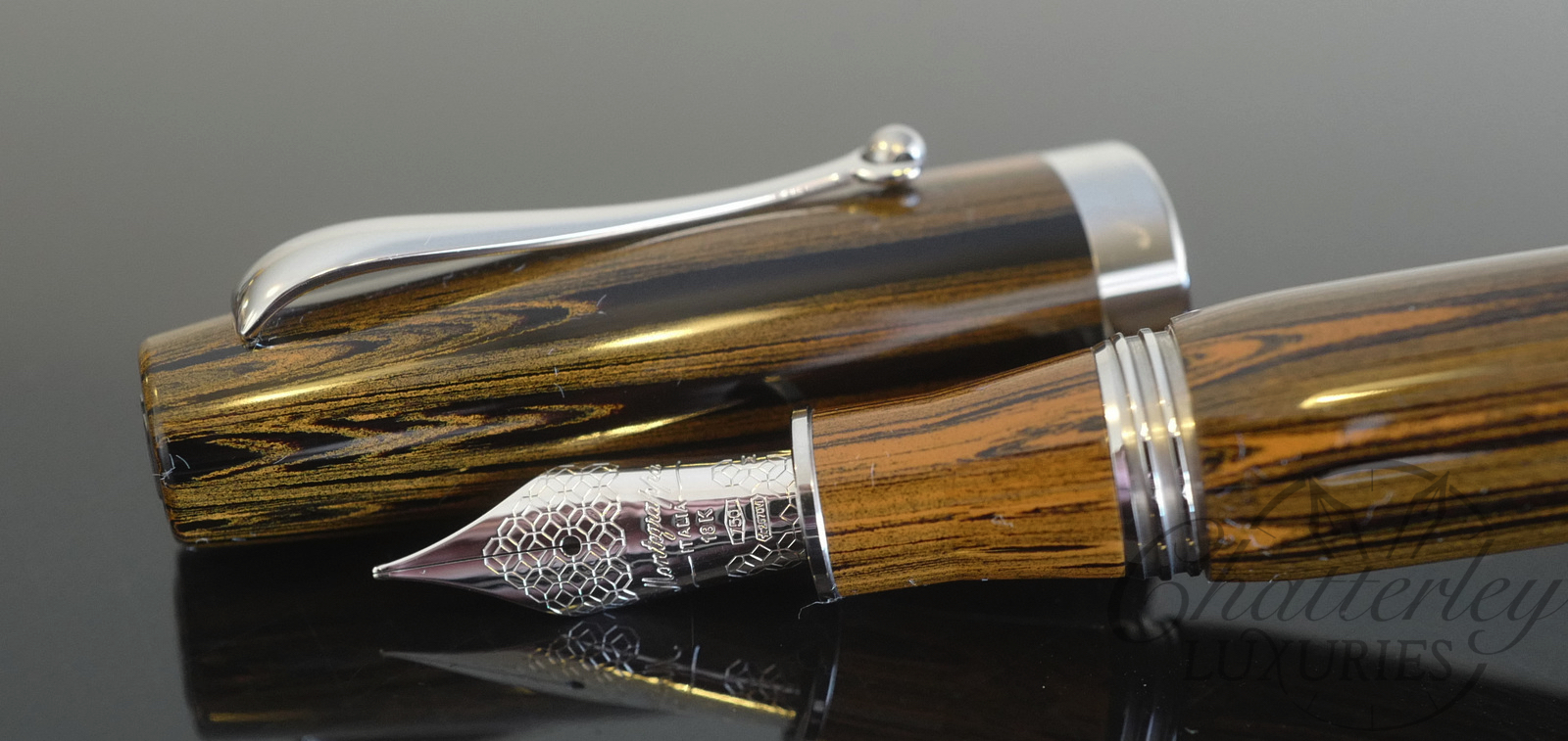 Montegrappa Miya Ebonite Limited Edition Fountain Pen Collection - Image 3