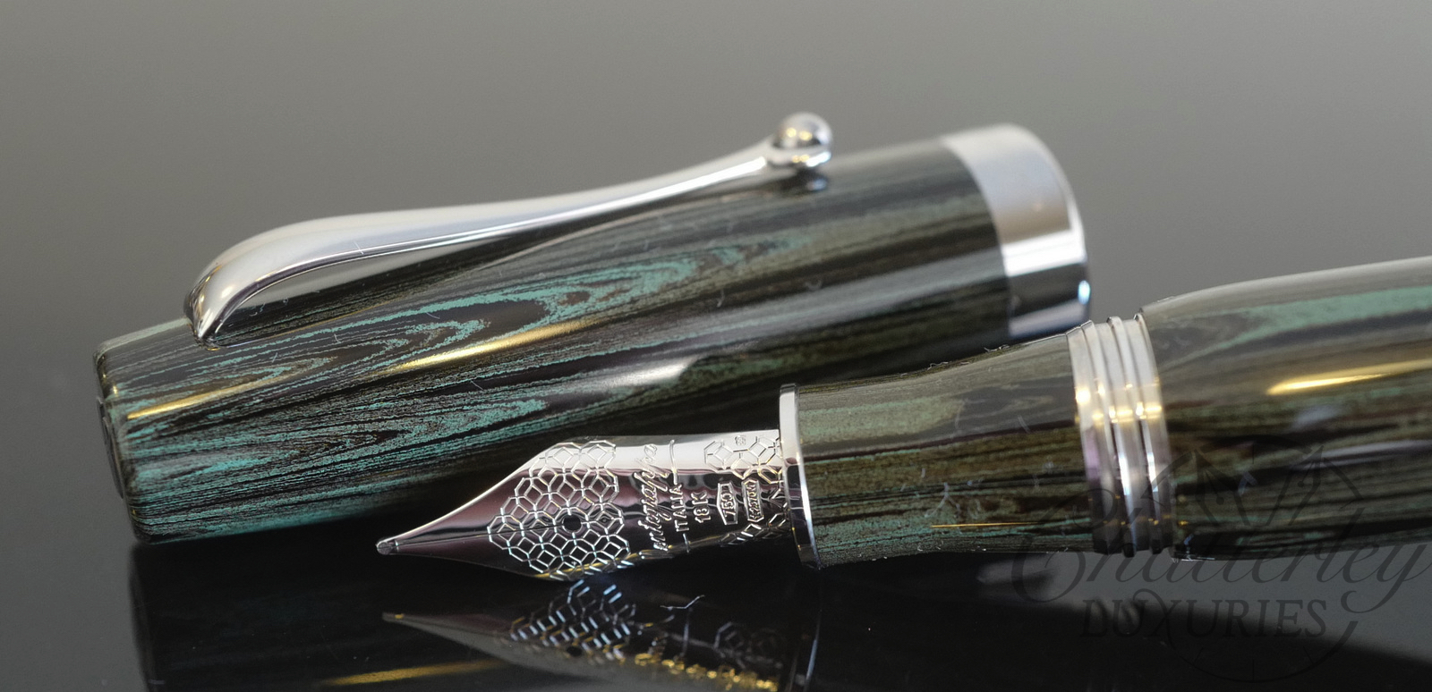 Montegrappa Miya Ebonite Limited Edition Fountain Pen Collection - Image 7