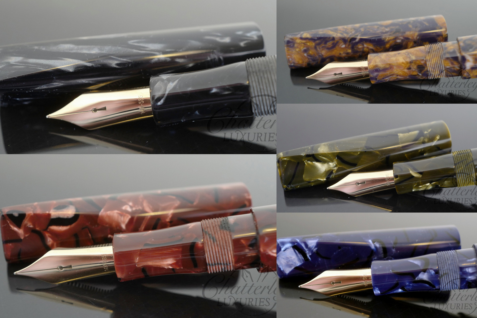 Newton for Chatterley Prospector in Celluloid Fountain Pen