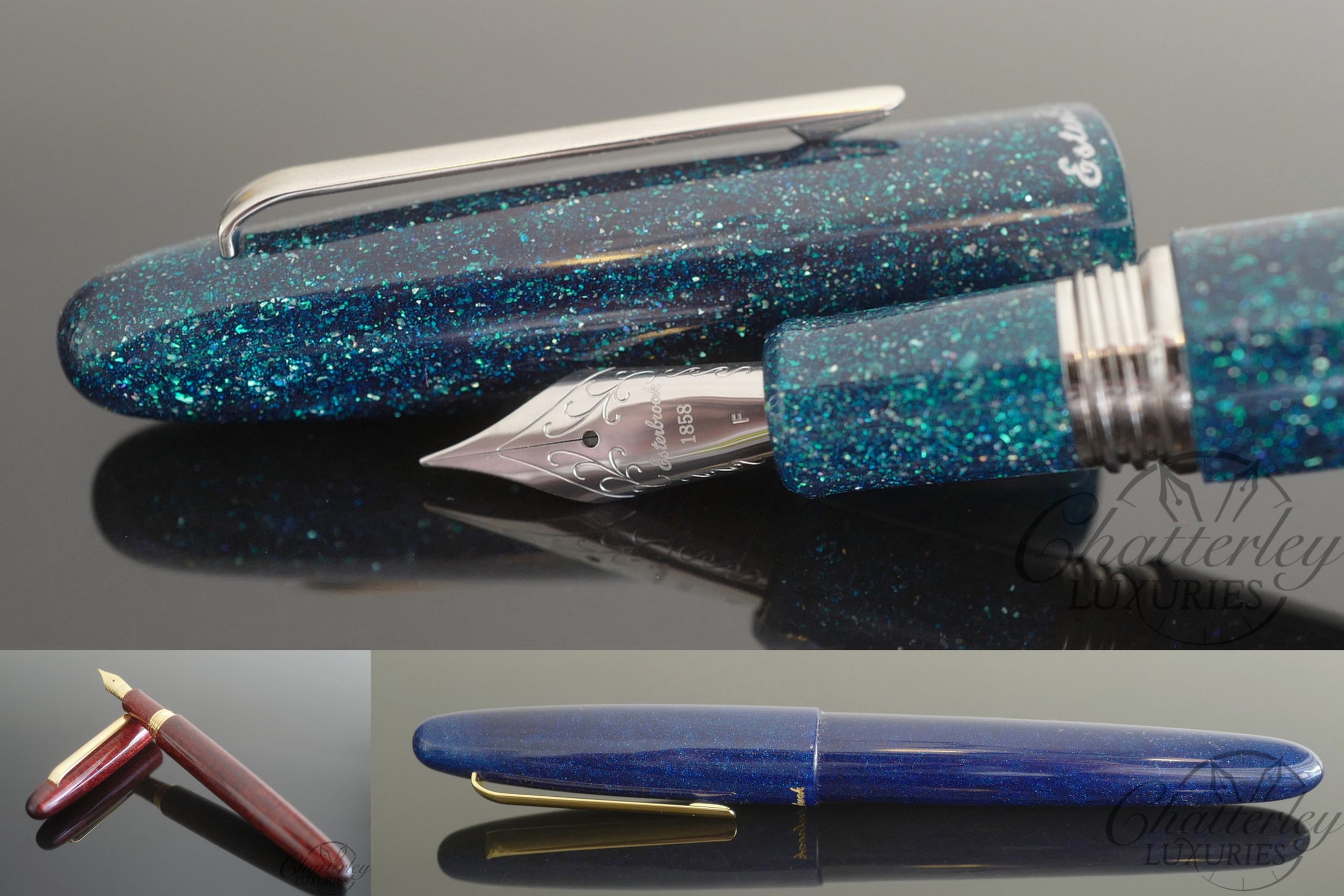Esterbrook Estie OS Sparkle Fountain Pen Collection
