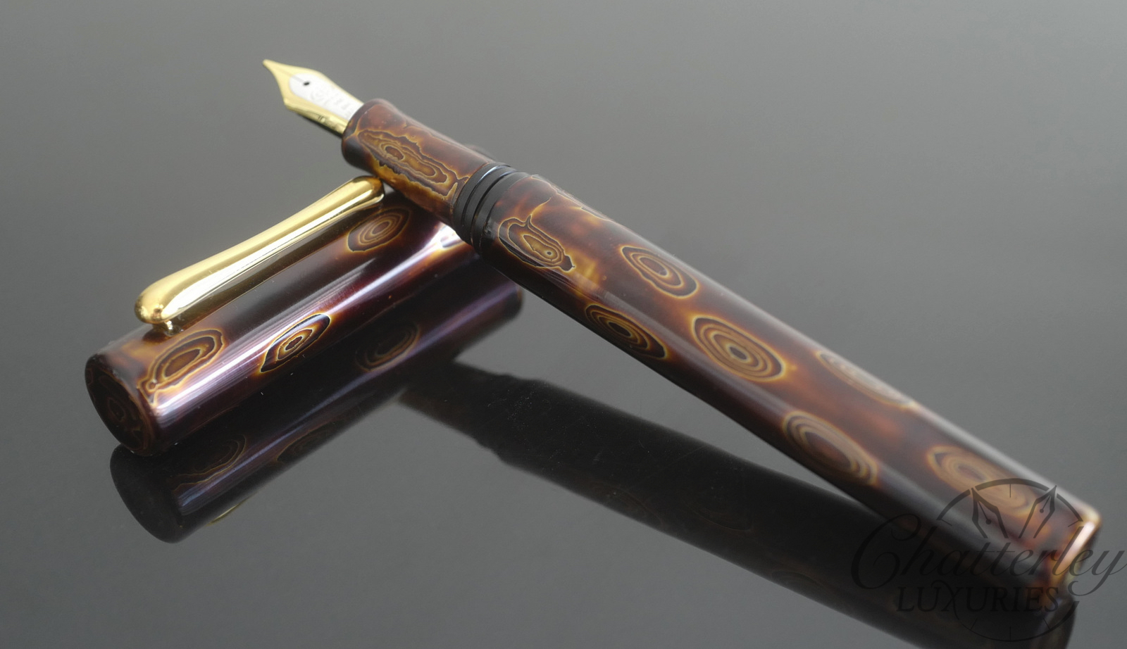Taccia Limited Edition Reserve Earth in Tree Root Fountain Pen #01/50 - Image 3