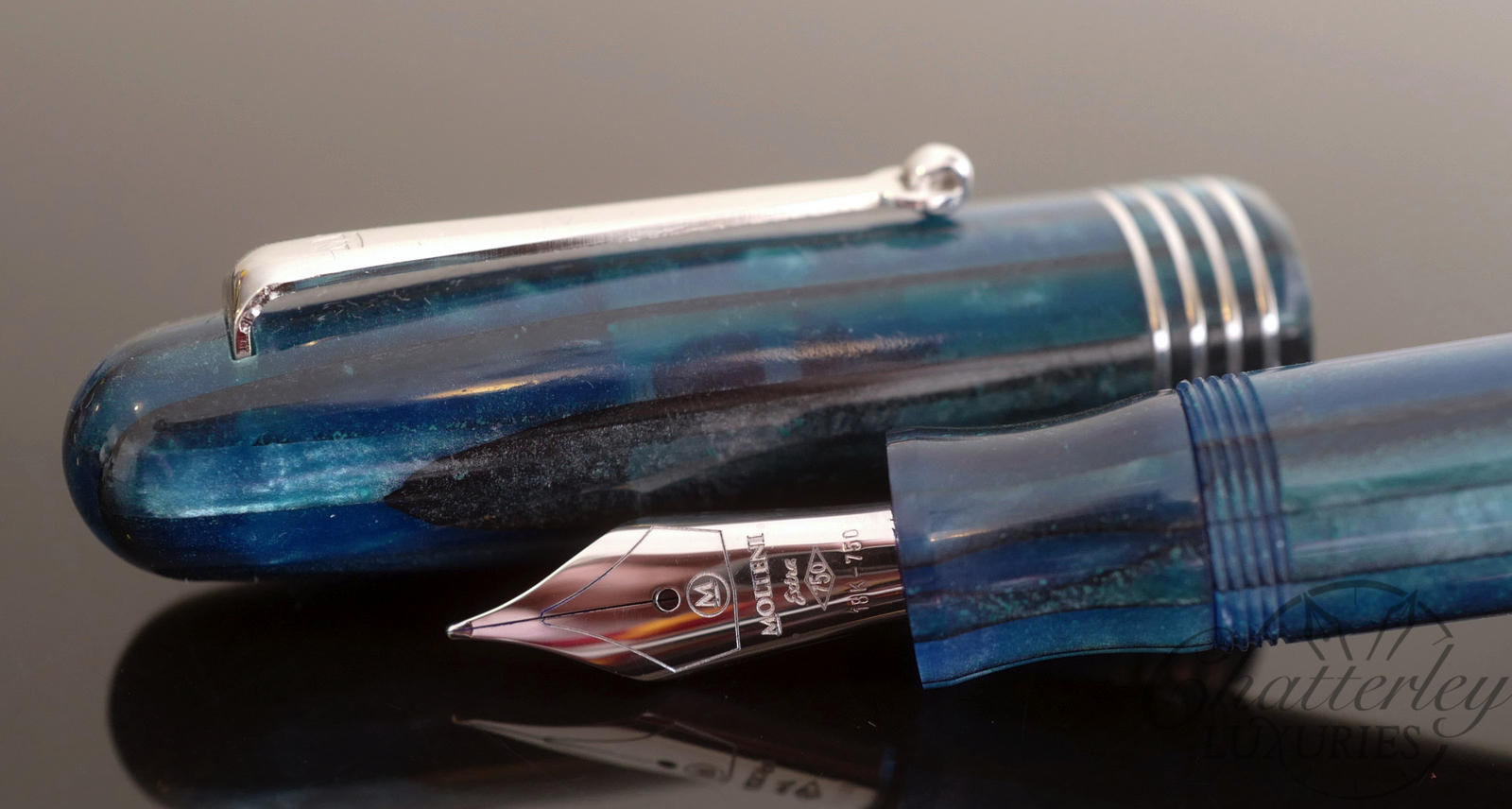 Molteni Modelo 54 Turquoise Limited Edition Fountain Pen