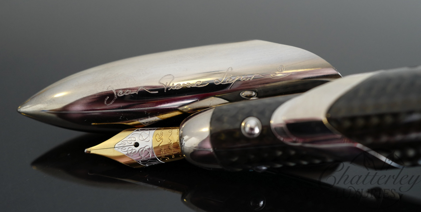 Jean Pierre Lepin Cybergraph Carbon Fiber Fountain Pen