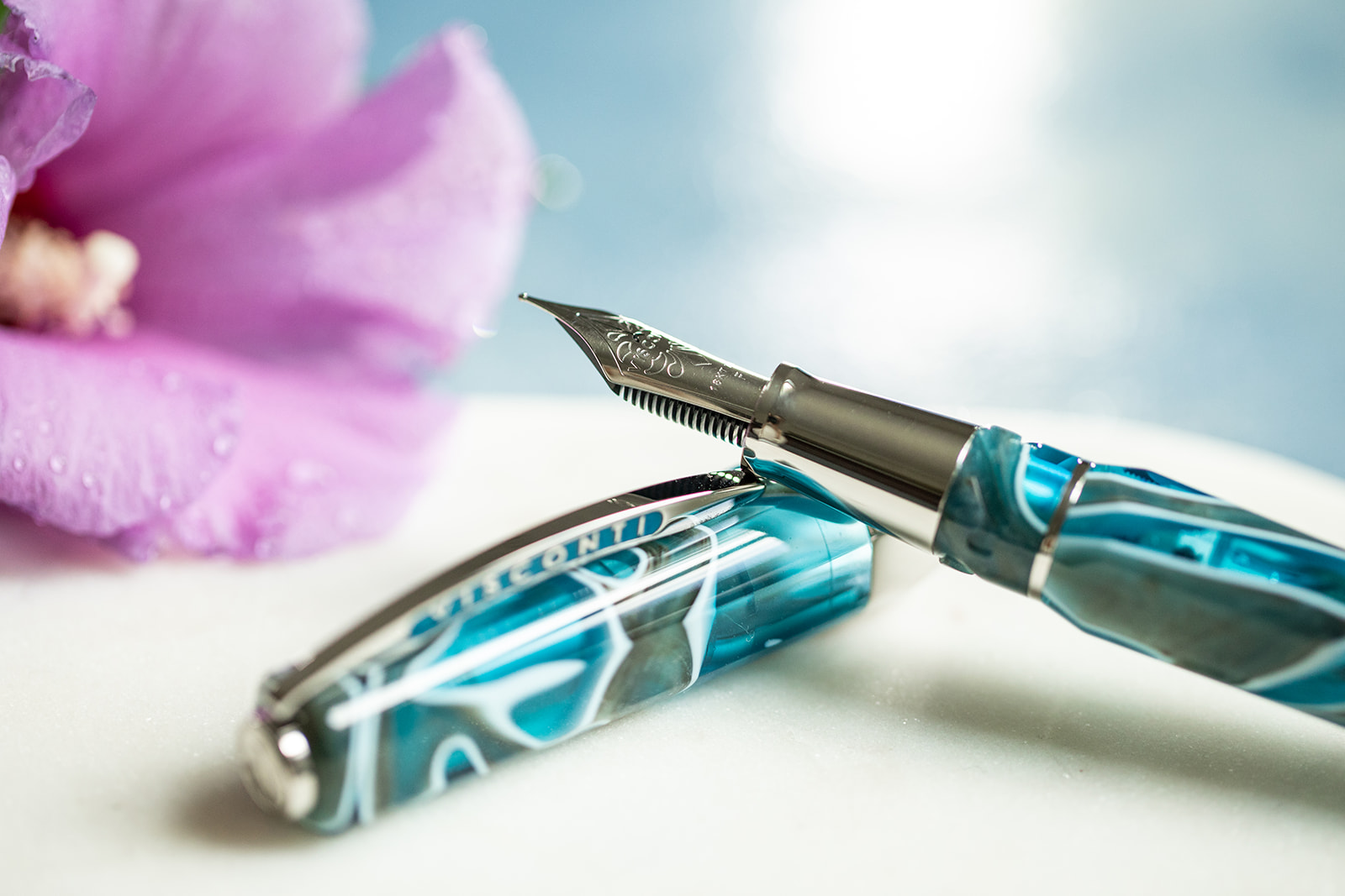 Closeout- Visconti Opera Master Polynesia Oversized Limited Edition Fountain Pen