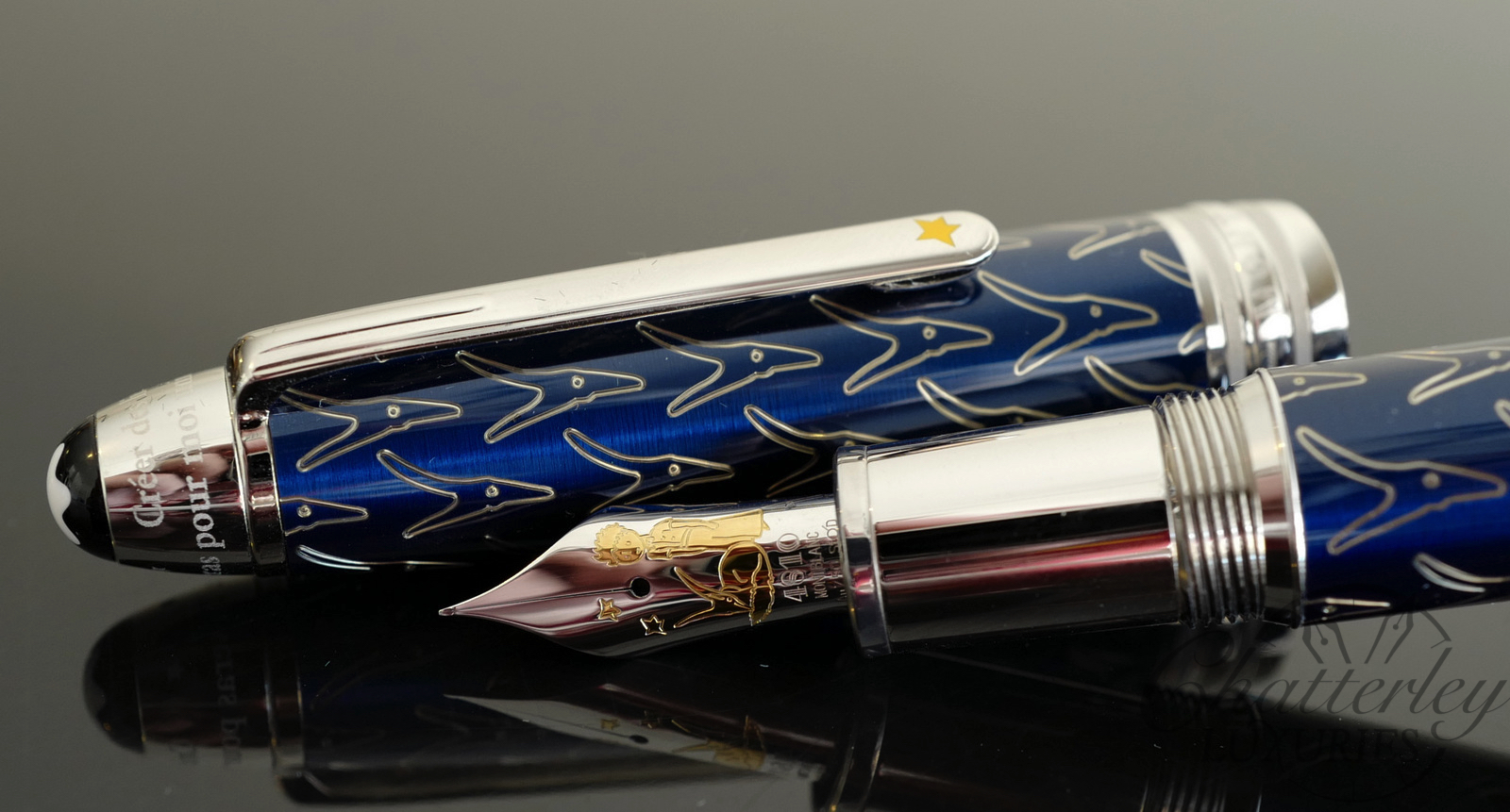 Montblanc Meisterstück Le Petit Prince Solitaire LeGrand Fountain Pen