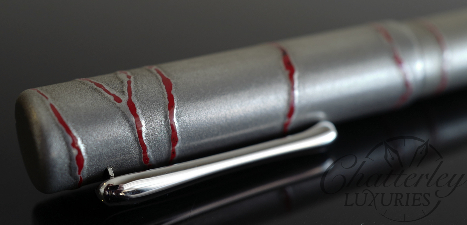 Taccia Limited Edition Wajima Winter Birch Fountain Pen #01/50 - Image 4
