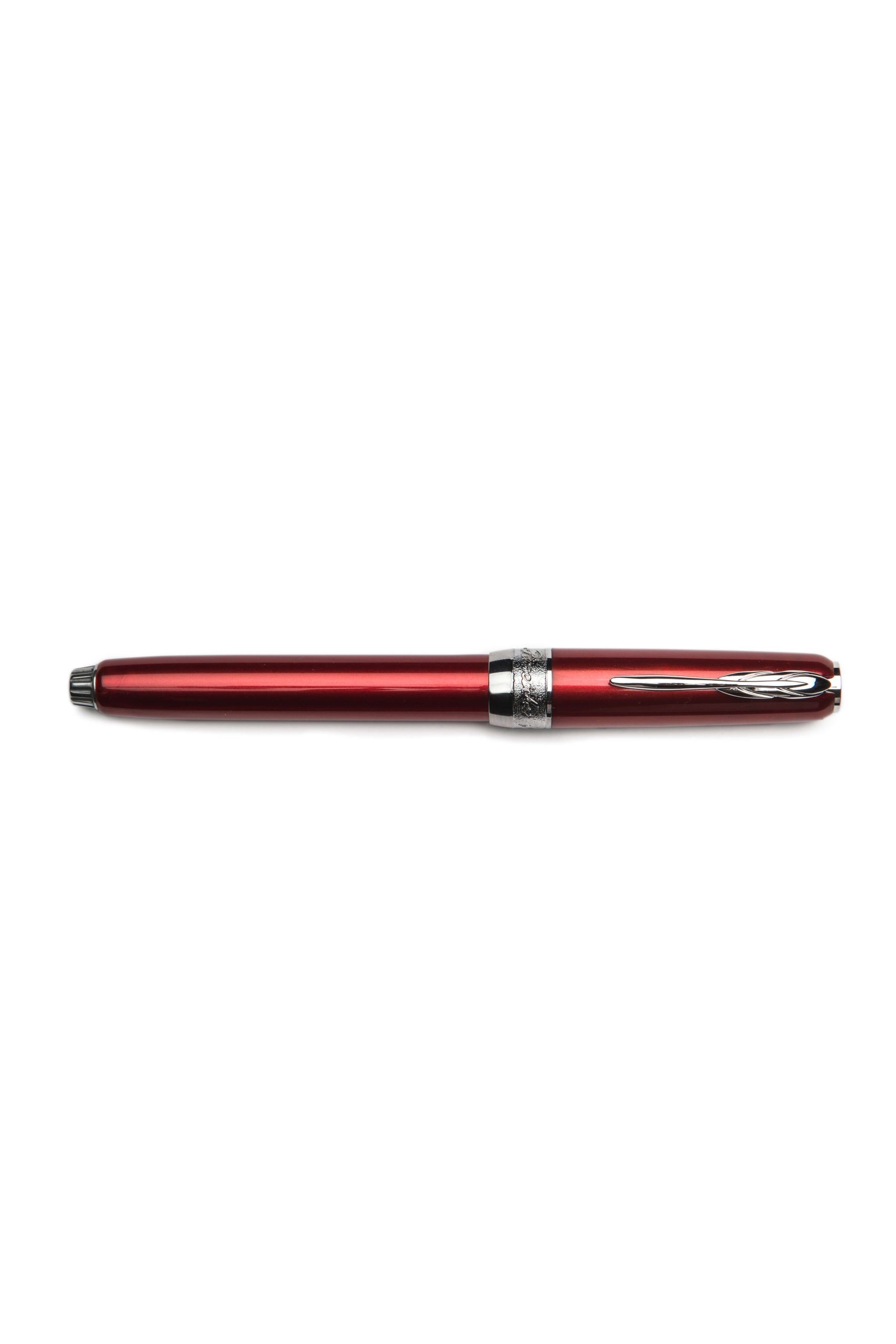 Pineider Full Metal Jacket Fountain Pen - Army Red - Image 3